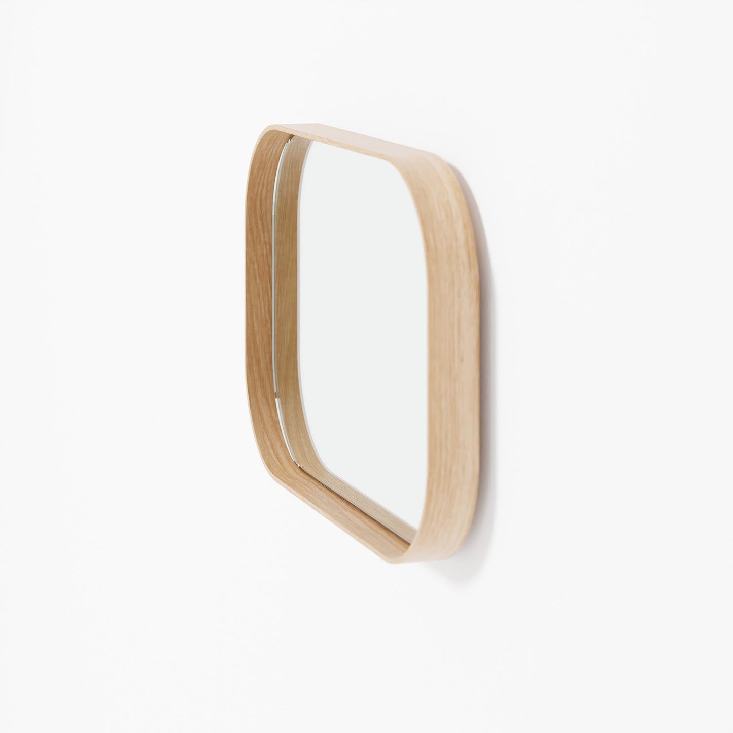 Wireworks Wall Mirror Outlook 40 Oak
