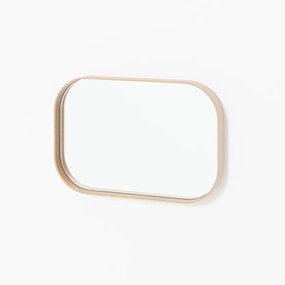 Wireworks Wall Mirror Outlook 40 Oak