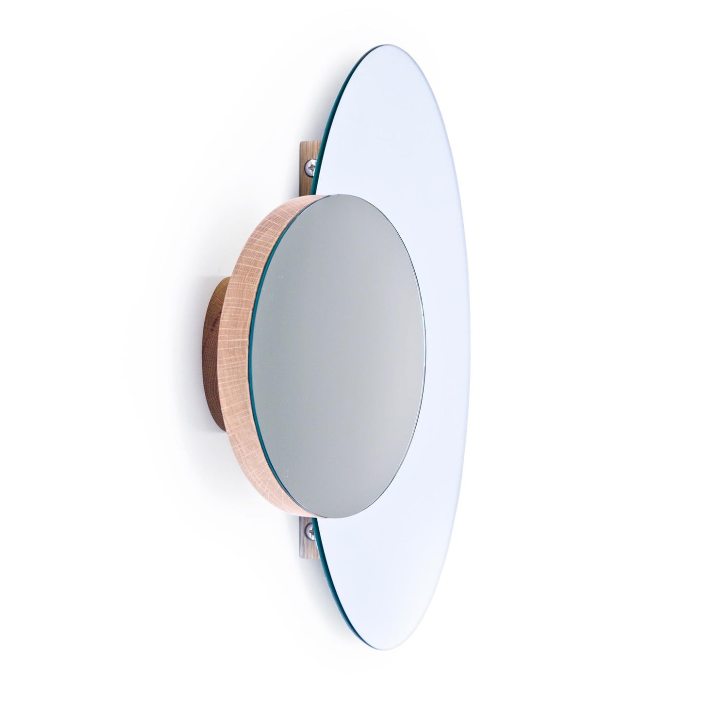 Wireworks Wall Mirror Eclipse Oak