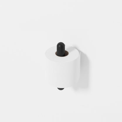 Wireworks Toilet Roll Holder Yoku Dark Oak