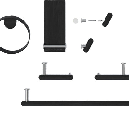 Wireworks Toilet Roll Holder Yoku Dark Oak