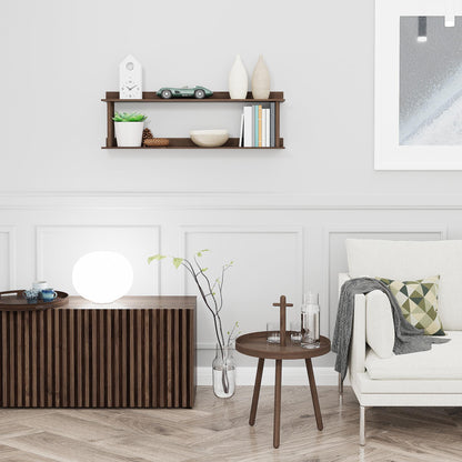 Wireworks Wall Shelf Platform 2 Walnut