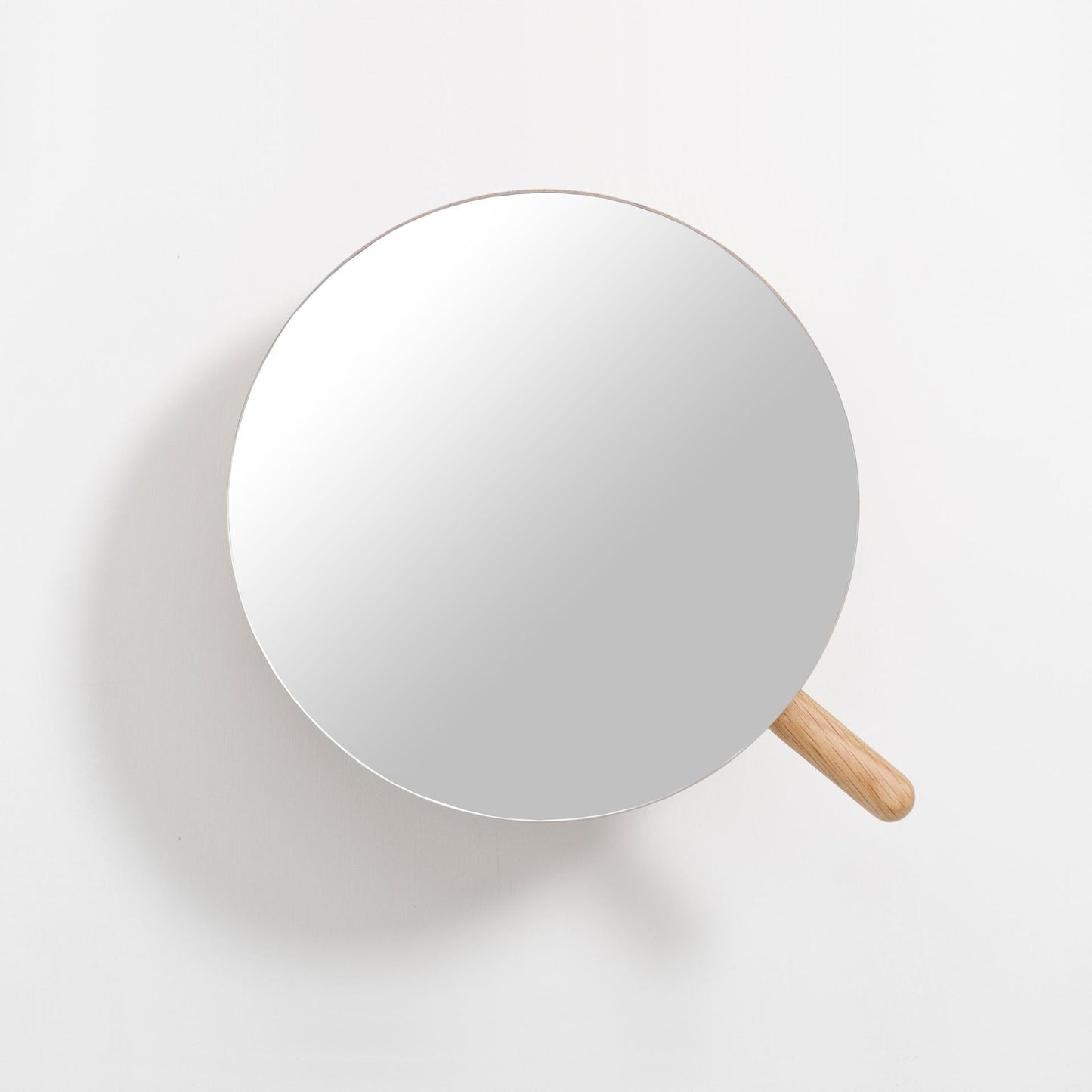 Wireworks Wall Magnify Mirror Slimline Oak