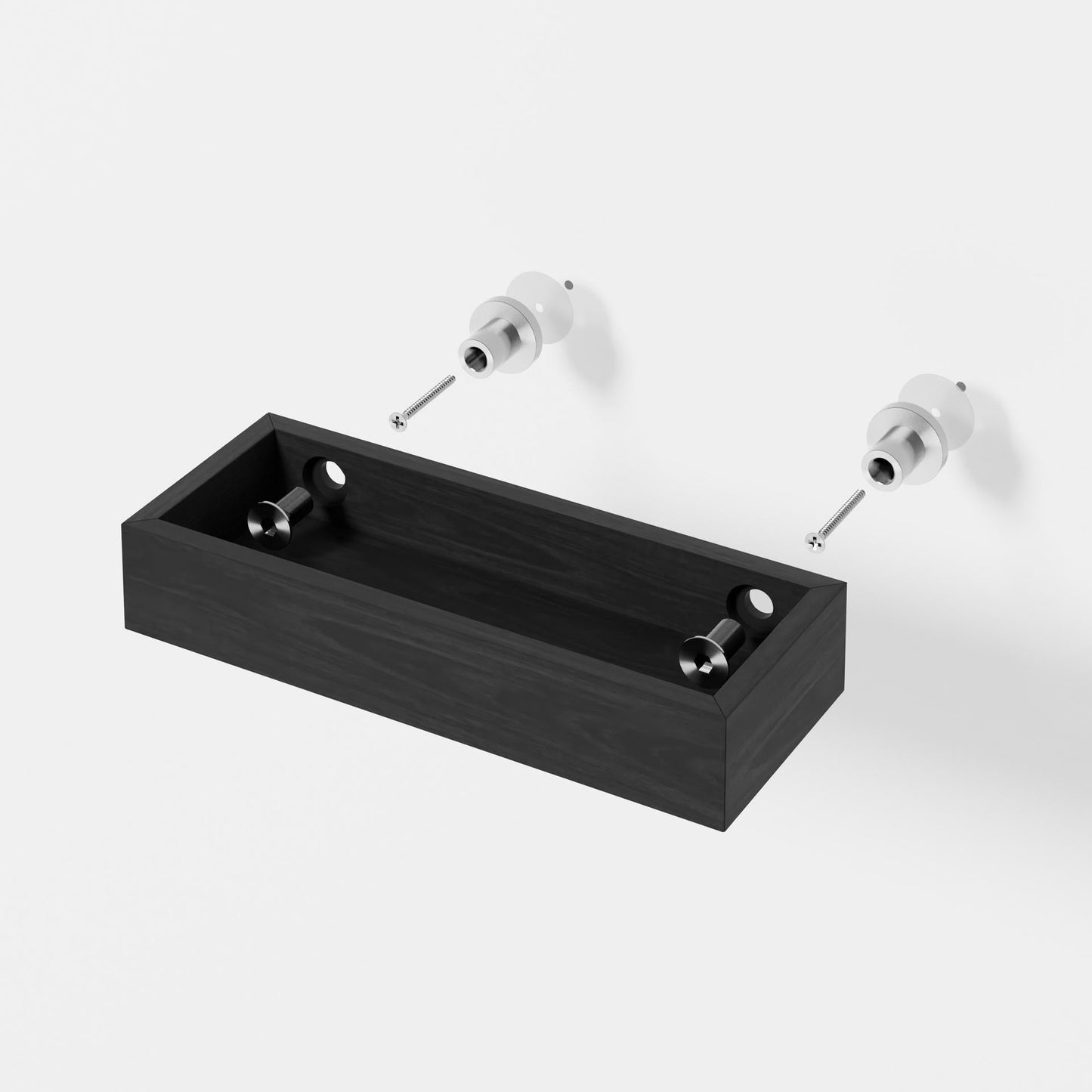 Wireworks Wall Shelf 228 Yoku Dark Oak