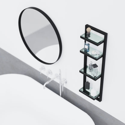 Wireworks Wall Mirror Glance 660 Dark Oak