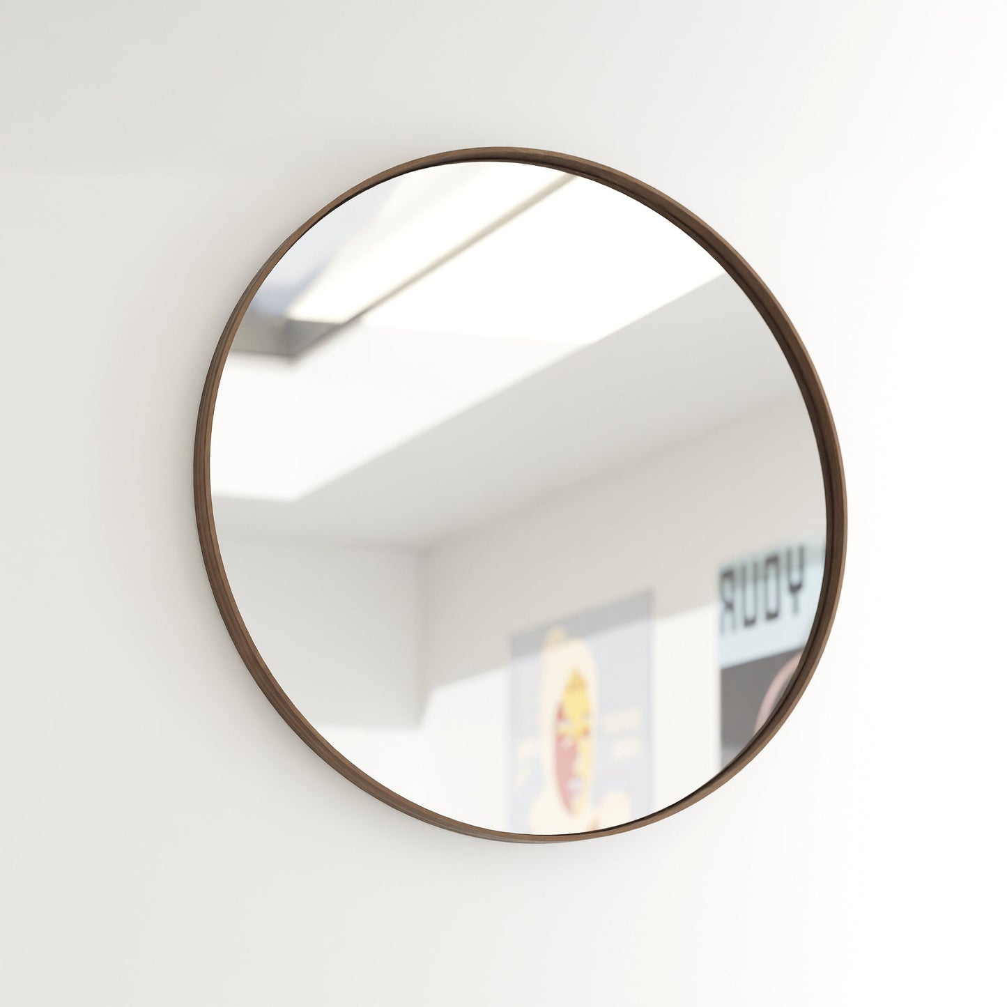 Wireworks Wall Mirror Glance 660 Walnut