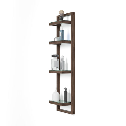 Wireworks Wall Shelf Zone Walnut