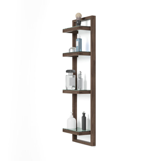 Wireworks Wall Shelf Zone Walnut