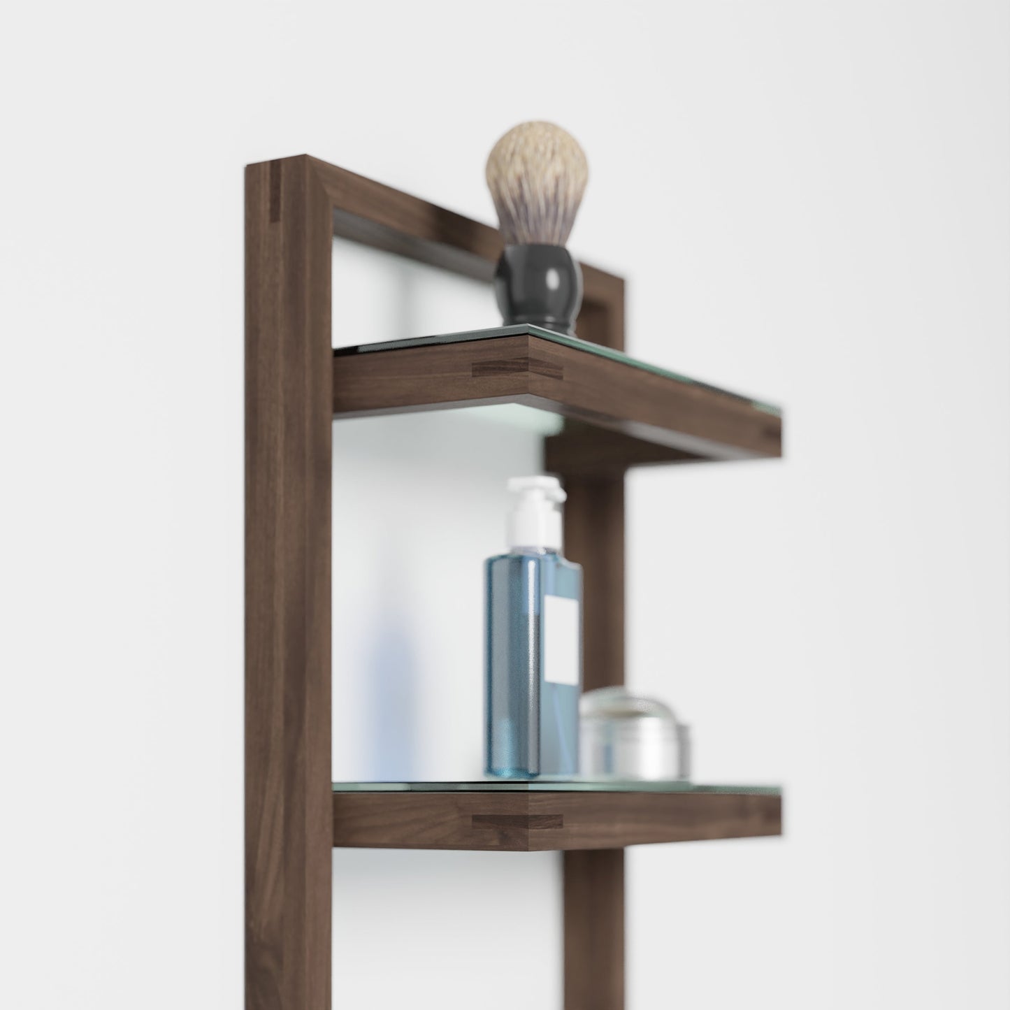 Wireworks Wall Shelf Zone Walnut
