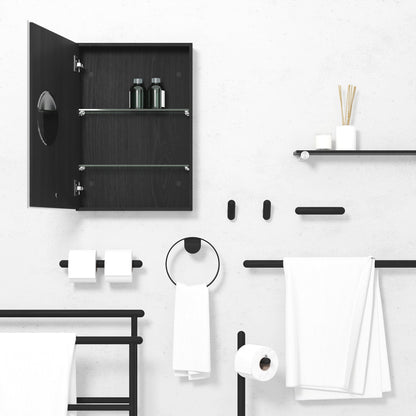 Wireworks Wall Shelf 550 Yoku Dark Oak